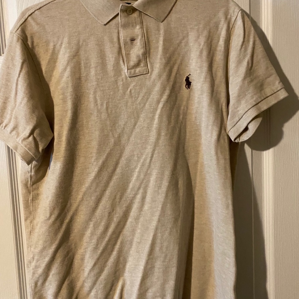 Polo by Ralph Lauren • Beige Short Sleeve